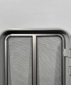 Hymer Aufbautür grau/silber mit Fliegengitter 1731x545mm – Bild 7