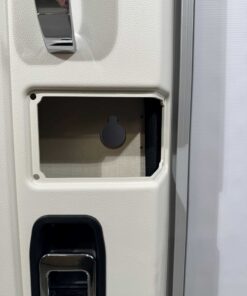 Hymer Aufbautür Wohnmobil grau mit Fenster 1920x600mm – Bild 11