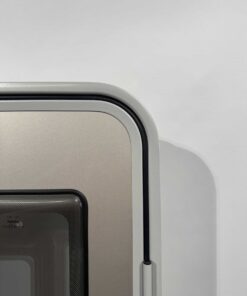 Hymer Aufbautür Wohnmobil grau mit Fenster 1920x600mm – Bild 3