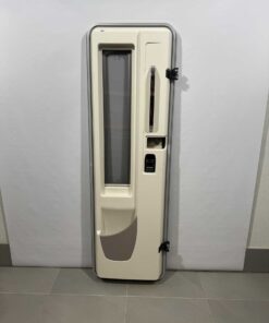 Hymer Aufbautür Wohnmobil grau mit Fenster 1920x600mm – Bild 7