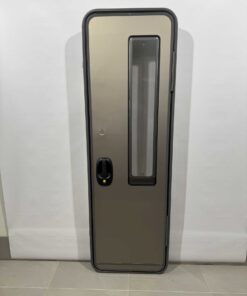 Hymer Aufbautür grau/silber 1920x600mm mit Fenster – Bild 2