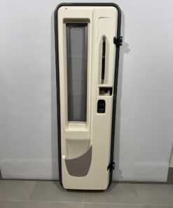 Hymer Aufbautür grau/silber 1920x600mm mit Fenster – Bild 7
