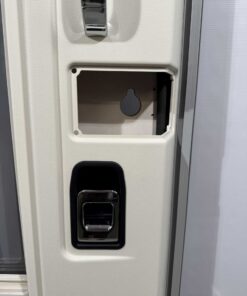 Hymer Aufbautür grau / silber 1920x600mm mit Fenster – Bild 9