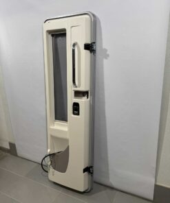Hymer Aufbautür grau / silber 1920x600mm mit Fenster – Bild 13