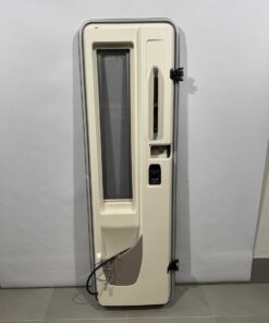 Hymer Aufbautür grau / silber 1920x600mm mit Fenster – Bild 7