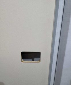 Hymer Aufbautür weiß 1750x545mm Hammerschlagblech – Bild 5