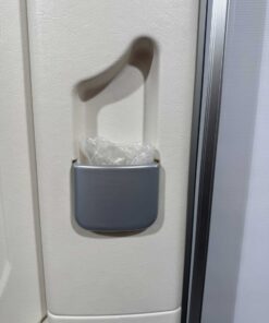 Hymer Aufbautür weiß/grau 2-teilig Hammerschlagblech 1740x580mm – Bild 8
