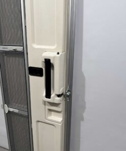 Hymer Aufbautür silber/grau 1731x545mm mit Fliegengitter – Bild 9