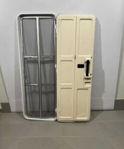 Hymer Aufbautür weiß 1731x600mm mit Fliegengitter – Bild 9