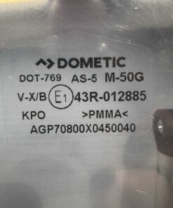 Alternative view of Dometic S7P Ausstellfenster 800x450mm schwarz