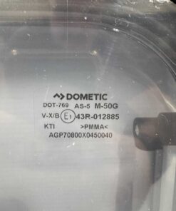 Alternative view of Dometic S7P Ausstellfenster 800x450mm schwarz
