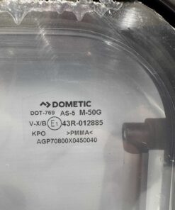 Alternative view of Dometic S7P Ausstellfenster 800x450mm schwarz