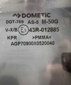 Dometic S7P Ausstellfenster 900x520mm schwarz – Bild 2