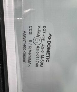 Alternative view of Dometic S7 Schiebefenster 1400x600mm schwarz