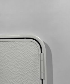 Serviceklappe Wohnwagen / Wohnmobil 700x1000mm weiß Hammerschlag – Bild 3