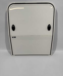 Serviceklappe Wohnwagen / Wohnmobil 600x726mm weiß – Bild 2