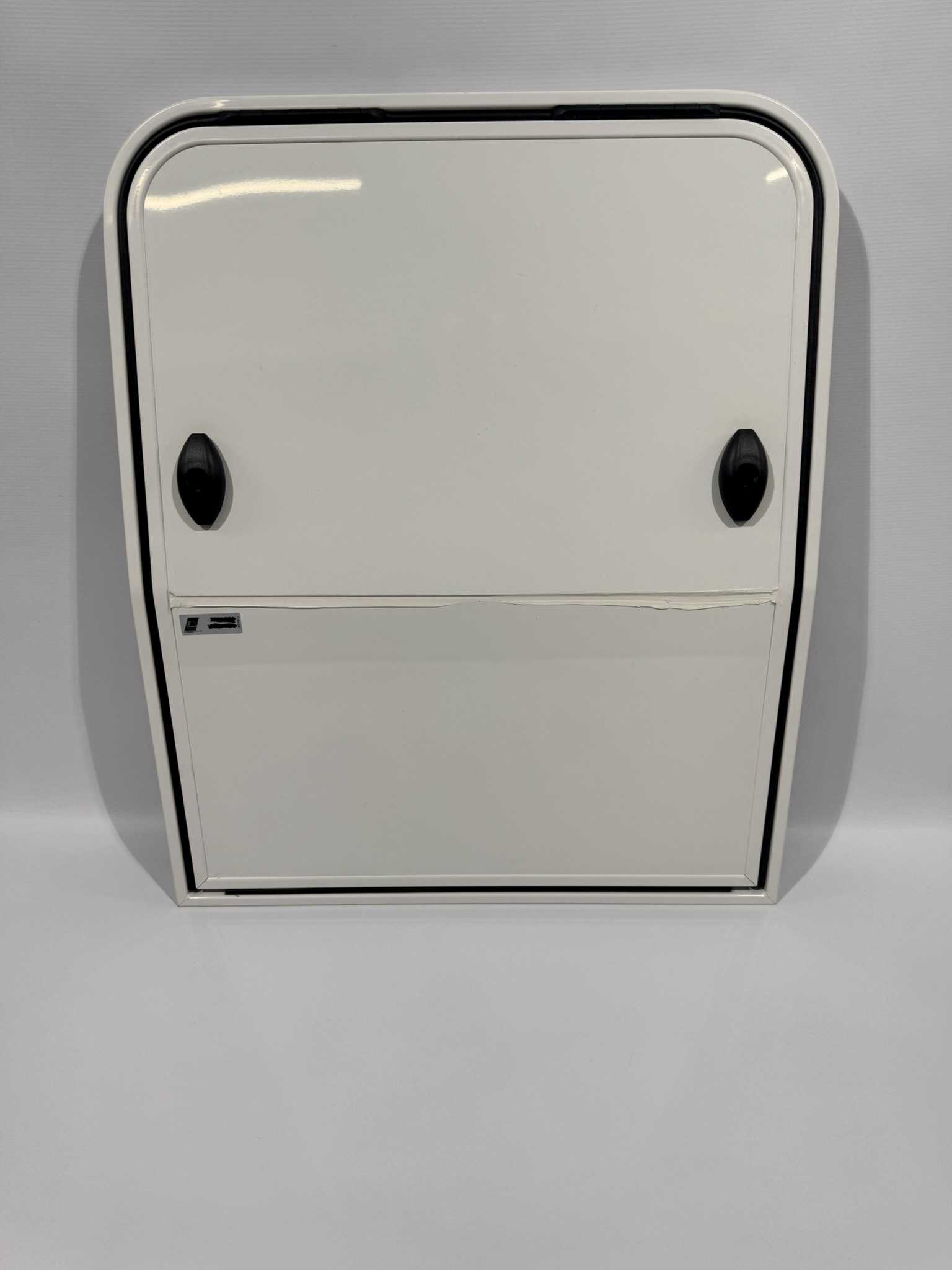 Serviceklappe Wohnwagen / Wohnmobil 600x726mm weiß – Bild 2