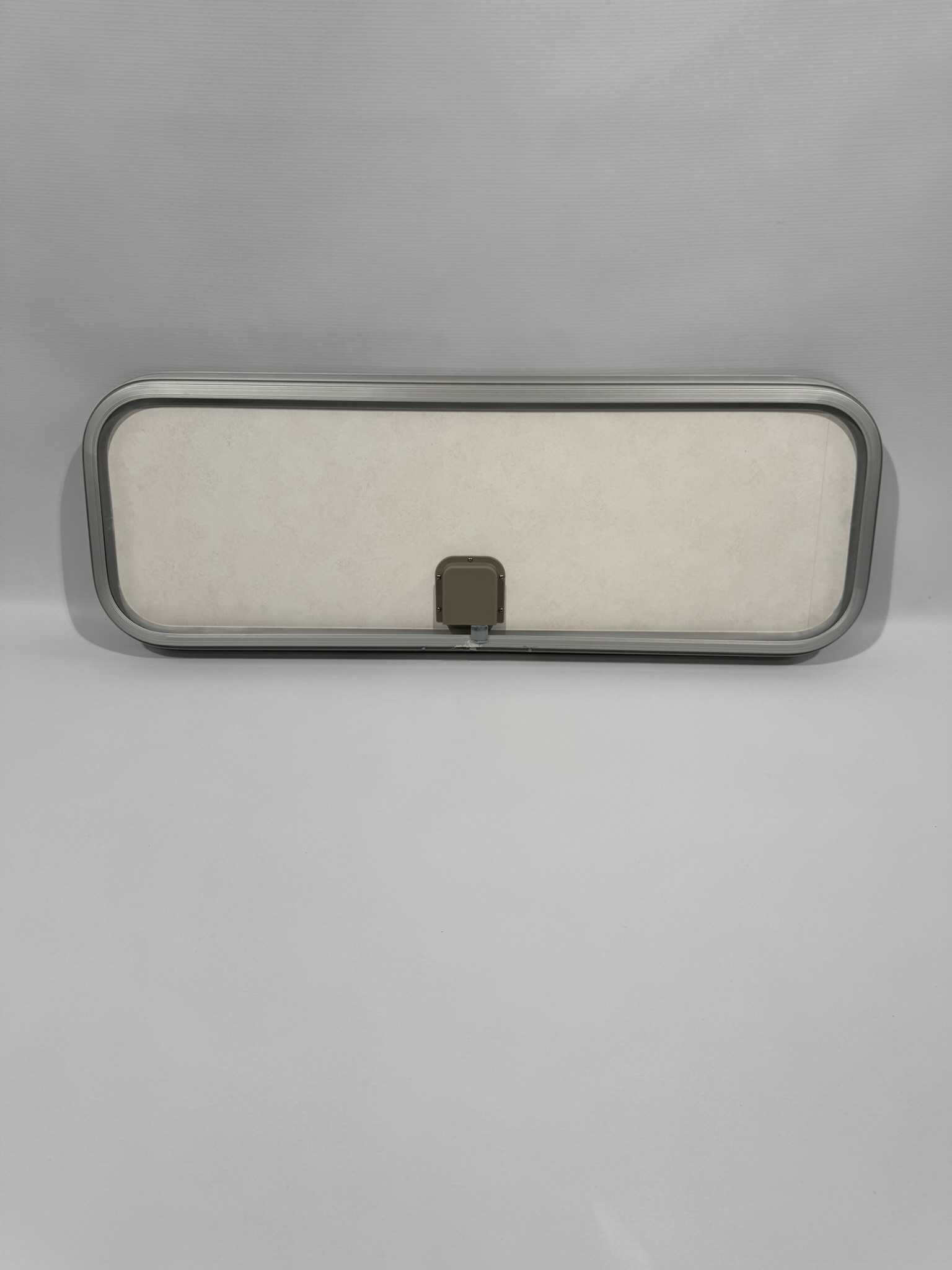 Serviceklappe Wohnwagen / Wohnmobil 900x310mm grau / silber – Bild 4