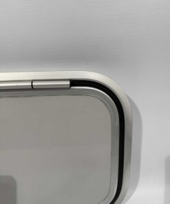 Serviceklappe Wohnwagen / Wohnmobil 900x310mm grau / silber – Bild 2