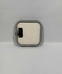 Serviceklappe / Stauraumklappe Wohnwagen / Wohnmobil 400x400mm grau / silber – Bild 5