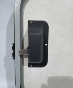 Serviceklappe / Stauraumklappe Wohnwagen / Wohnmobil 400x400mm grau / silber – Bild 7