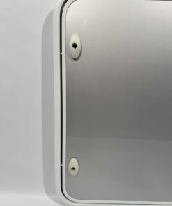 Serviceklappe / Stauraumklappe Wohnwagen / Wohnmobil 800x800mm grau / silber – Bild 3