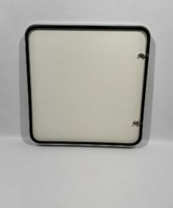 Serviceklappe / Stauraumklappe Wohnwagen / Wohnmobil 800x800mm grau / silber – Bild 5