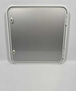 Serviceklappe / Stauraumklappe Wohnwagen / Wohnmobil 800x800mm grau / silber – Bild 2