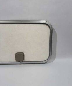 Serviceklappe / Stauraumklappe Wohnwagen / Wohnmobil 1300x400mm weiß/silber – Bild 5