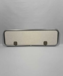 Serviceklappe / Stauraumklappe Wohnwagen / Wohnmobil 1300x400mm weiß/silber – Bild 4