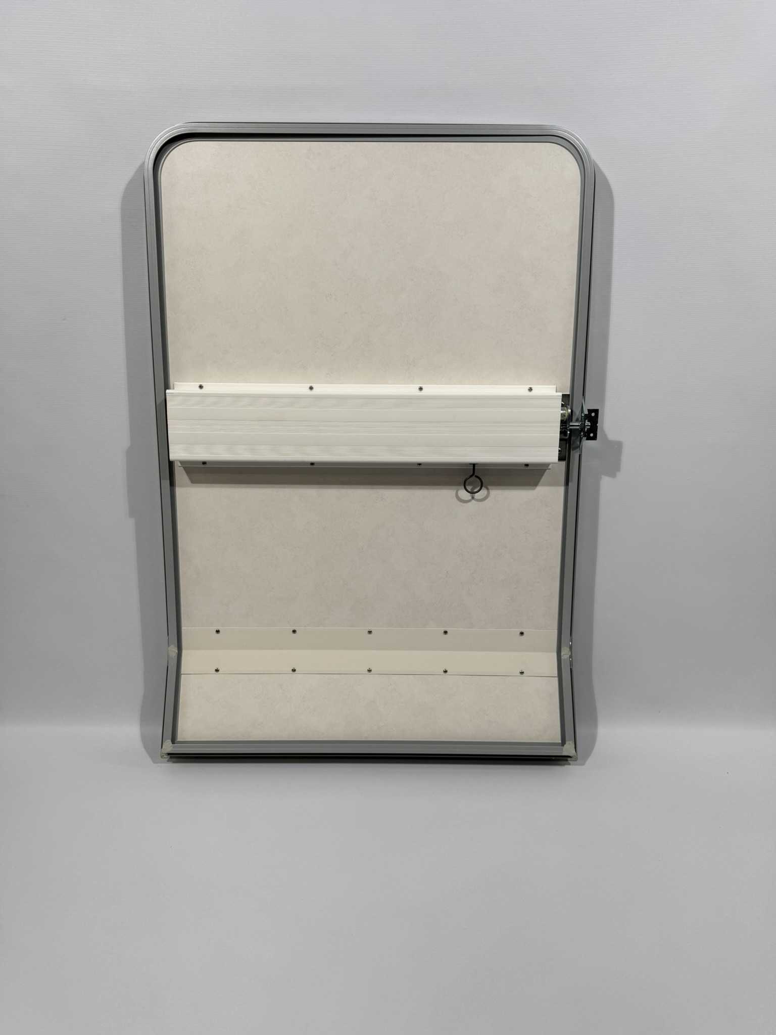 Serviceklappe / Stauraumklappe Wohnwagen / Wohnmobil 750x1090mm grau/silber – Bild 5