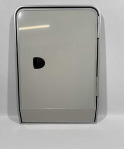 Serviceklappe / Stauraumklappe Wohnwagen / Wohnmobil 750x1090mm grau/silber – Bild 3