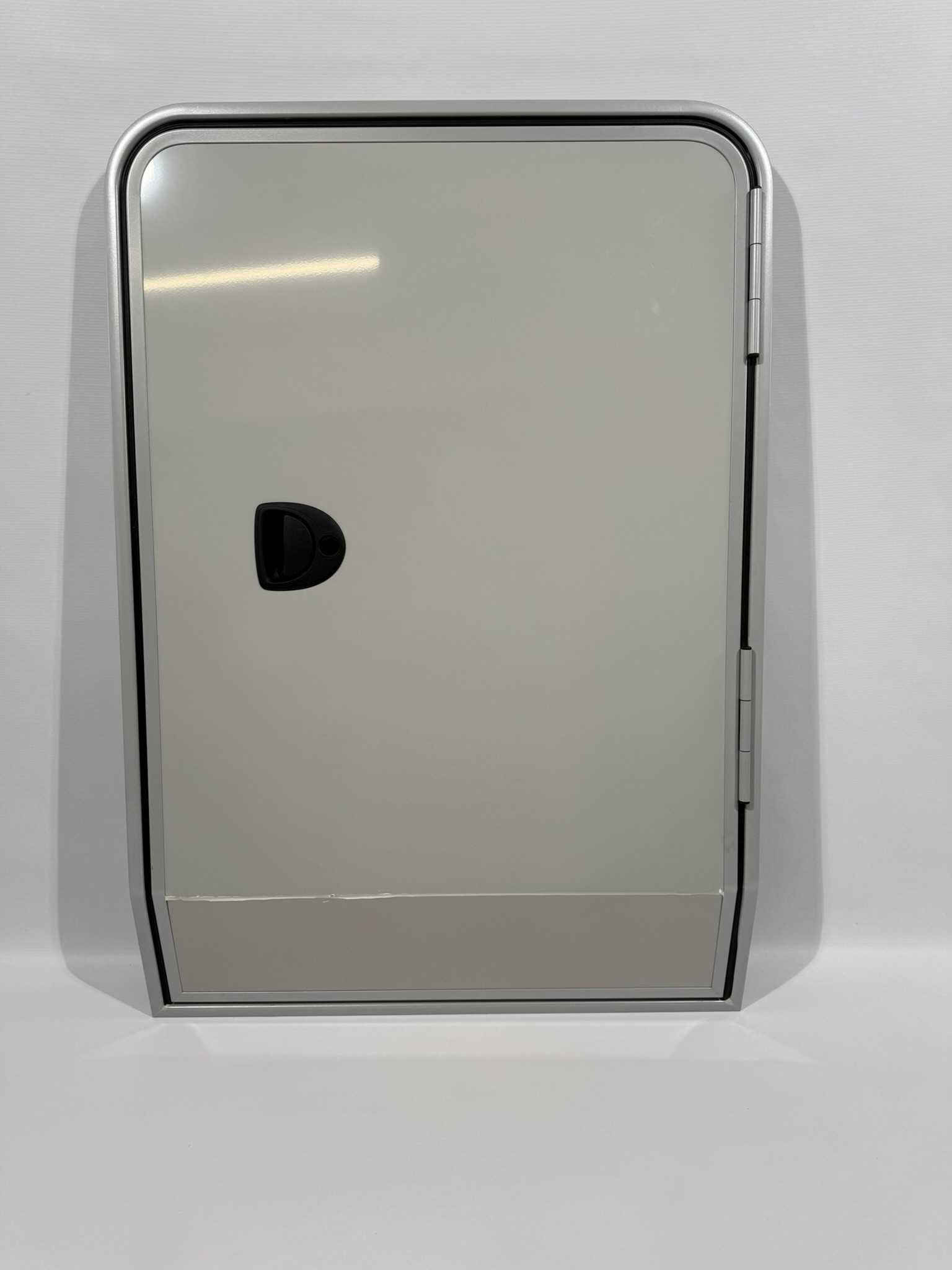 Serviceklappe / Stauraumklappe Wohnwagen / Wohnmobil 750x1090mm grau/silber – Bild 3
