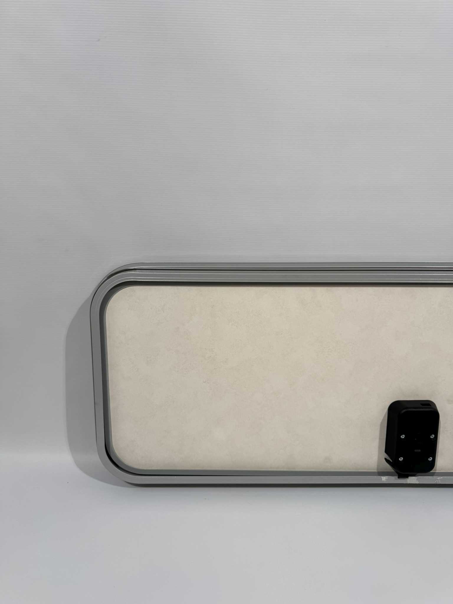 Serviceklappe / Stauraumklappe Wohnwagen / Wohnmobil 1200x420mm grau/silber – Bild 5