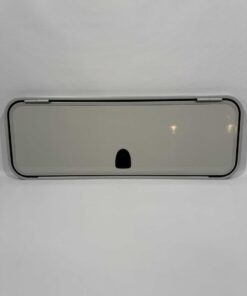 Serviceklappe / Stauraumklappe Wohnwagen / Wohnmobil 1200x420mm grau/silber – Bild 2