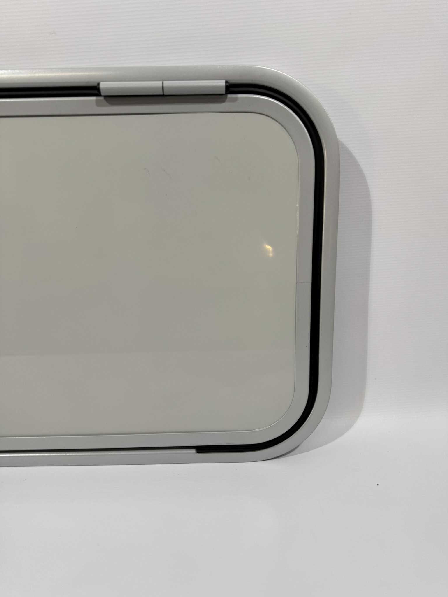 Serviceklappe / Stauraumklappe Wohnwagen / Wohnmobil 1200x420mm grau/silber – Bild 4
