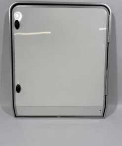 Serviceklappe / Stauraumklappe Wohnwagen / Wohnmobil 900x1073mm weiß/grau – Bild 2