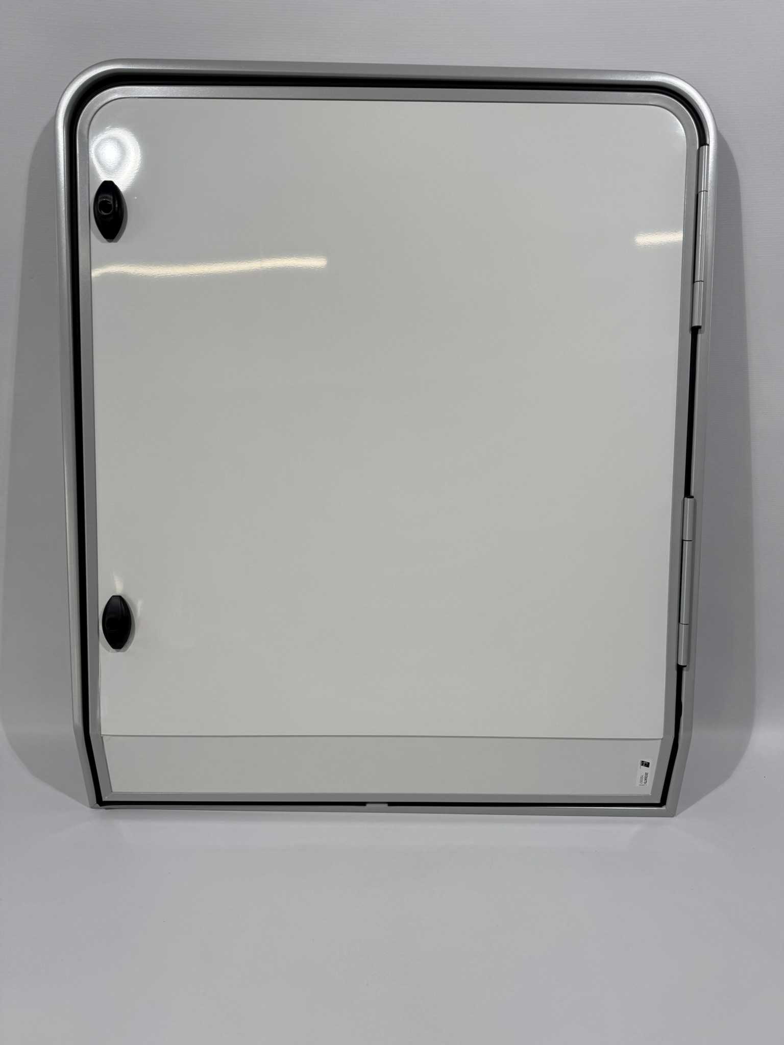 Serviceklappe / Stauraumklappe Wohnwagen / Wohnmobil 900x1073mm weiß/grau – Bild 2