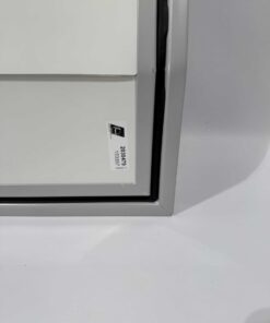 Serviceklappe / Stauraumklappe Wohnwagen / Wohnmobil 900x1073mm weiß/grau – Bild 5