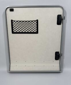 Serviceklappe / Stauraumklappe Wohnwagen / Wohnmobil 900x1073mm weiß/grau – Bild 7