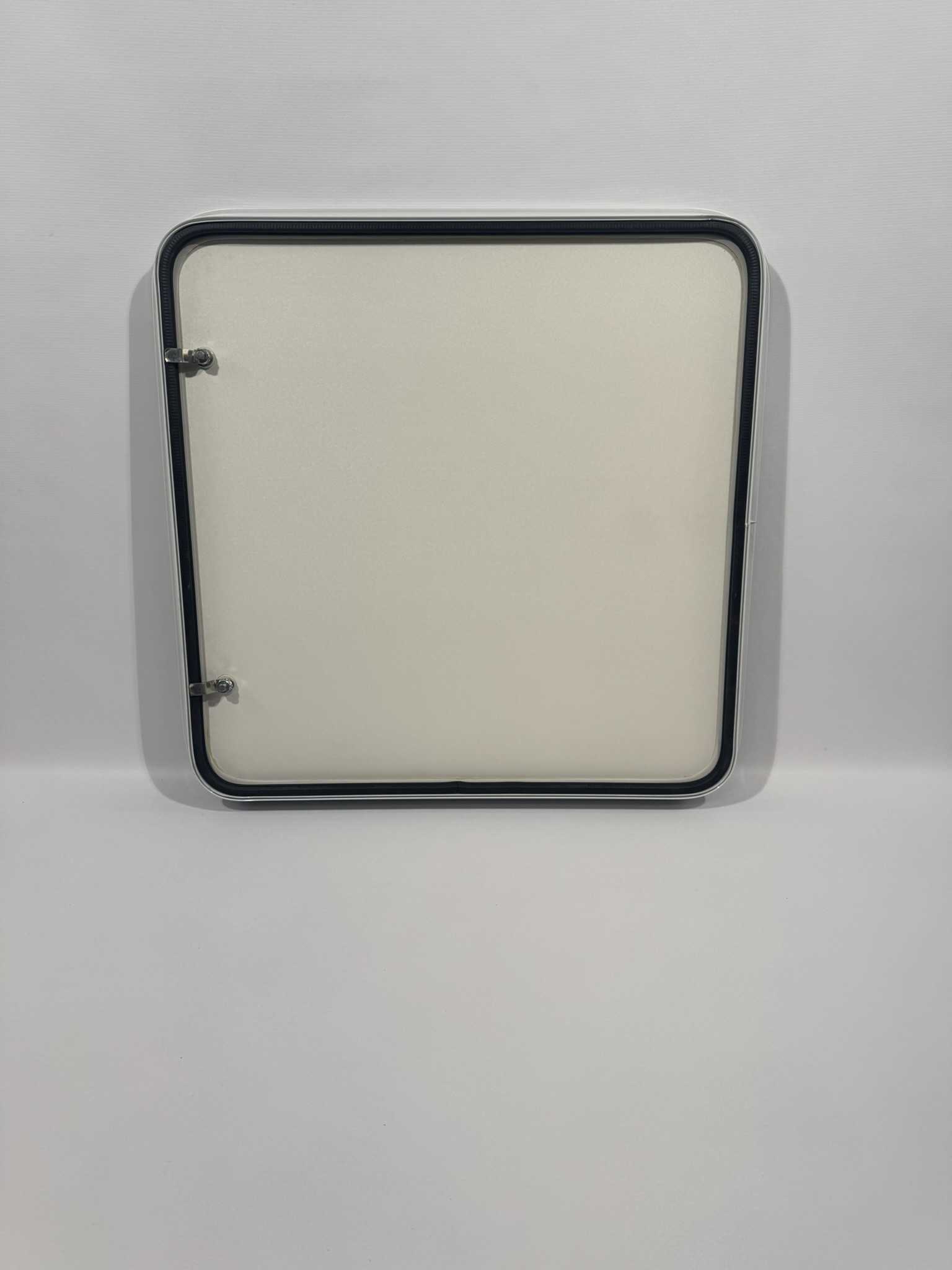 Serviceklappe / Stauraumklappe Wohnwagen / Wohnmobil 800x800mm weiß/silber – Bild 5