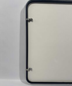 Serviceklappe / Stauraumklappe Wohnwagen / Wohnmobil 800x850mm weiß – Bild 2
