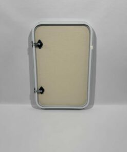 Serviceklappe / Stauraumklappe Wohnwagen / Wohnmobil 500x750mm grau/weiß – Bild 5