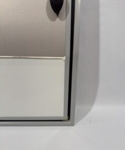 Serviceklappe / Stauraumklappe Wohnwagen / Wohnmobil 690x880mm weiß/silber – Bild 4