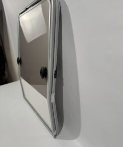 Serviceklappe / Stauraumklappe Wohnwagen / Wohnmobil 690x880mm weiß/silber – Bild 5