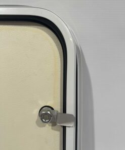 Serviceklappe / Stauraumklappe Wohnwagen / Wohnmobil 315x380mm weiß – Bild 6