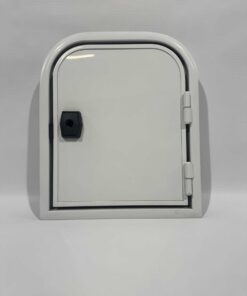 Serviceklappe / Stauraumklappe Wohnwagen / Wohnmobil 315x380mm weiß – Bild 2