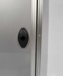 Serviceklappe / Stauraumklappe Wohnwagen / Wohnmobil 600x294mm grau/silber – Bild 3