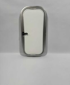 Serviceklappe / Stauraumklappe Wohnwagen / Wohnmobil 600x294mm grau/silber – Bild 5