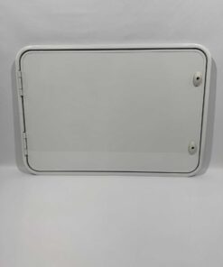 Serviceklappe / Stauraumklappe Wohnwagen / Wohnmobil 1100x760mm weiß – Bild 2